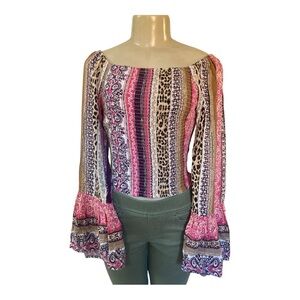 Venus Sandstorm Stripe Smocked size M